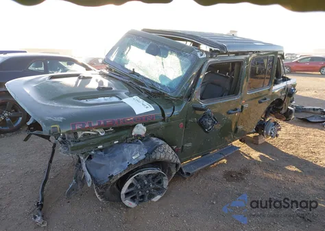 2021 Jeep Wrangler Unlimited Rubicon 4X4 z USA, uszkodzony, nr VIN 1C4HJXFGXMW533571